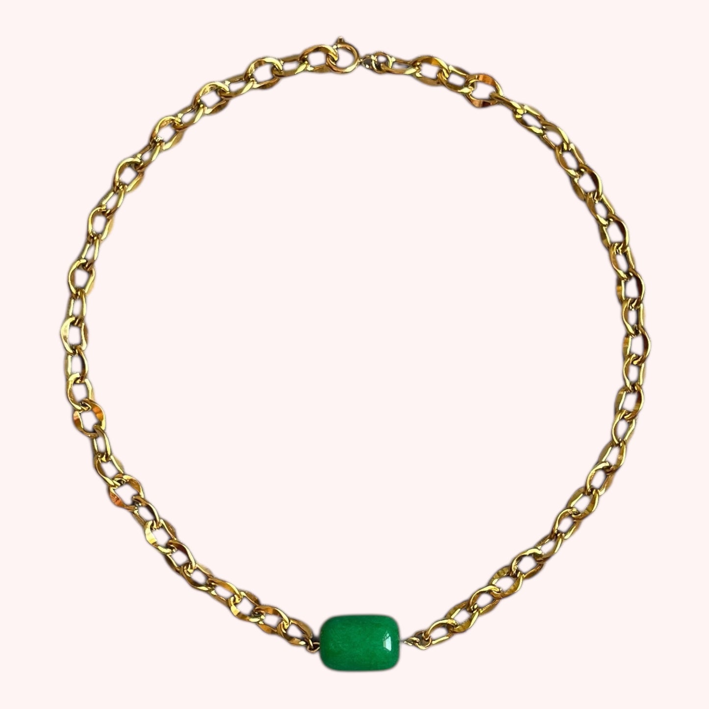 COLLIER GREEN LIGHT