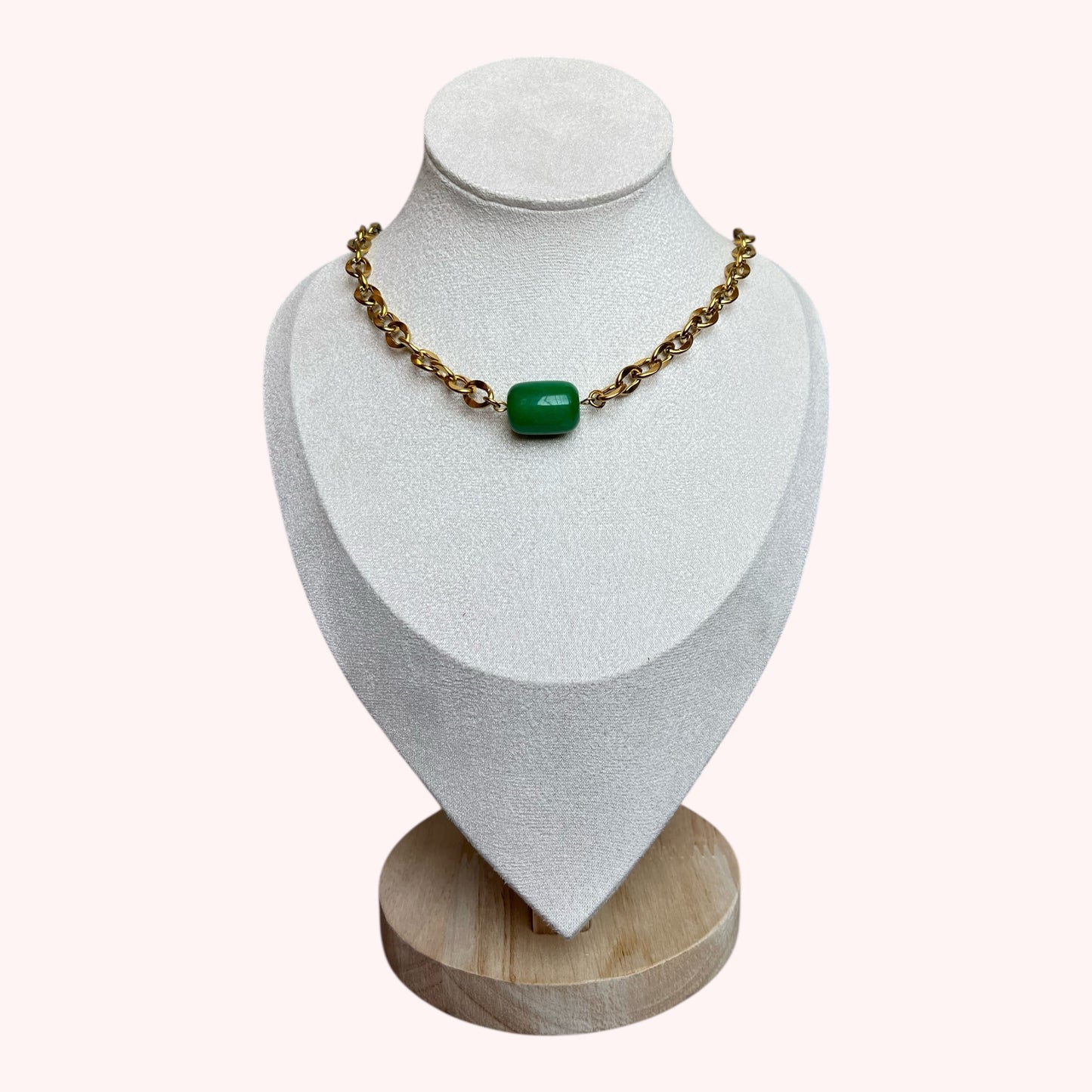 COLLIER GREEN LIGHT