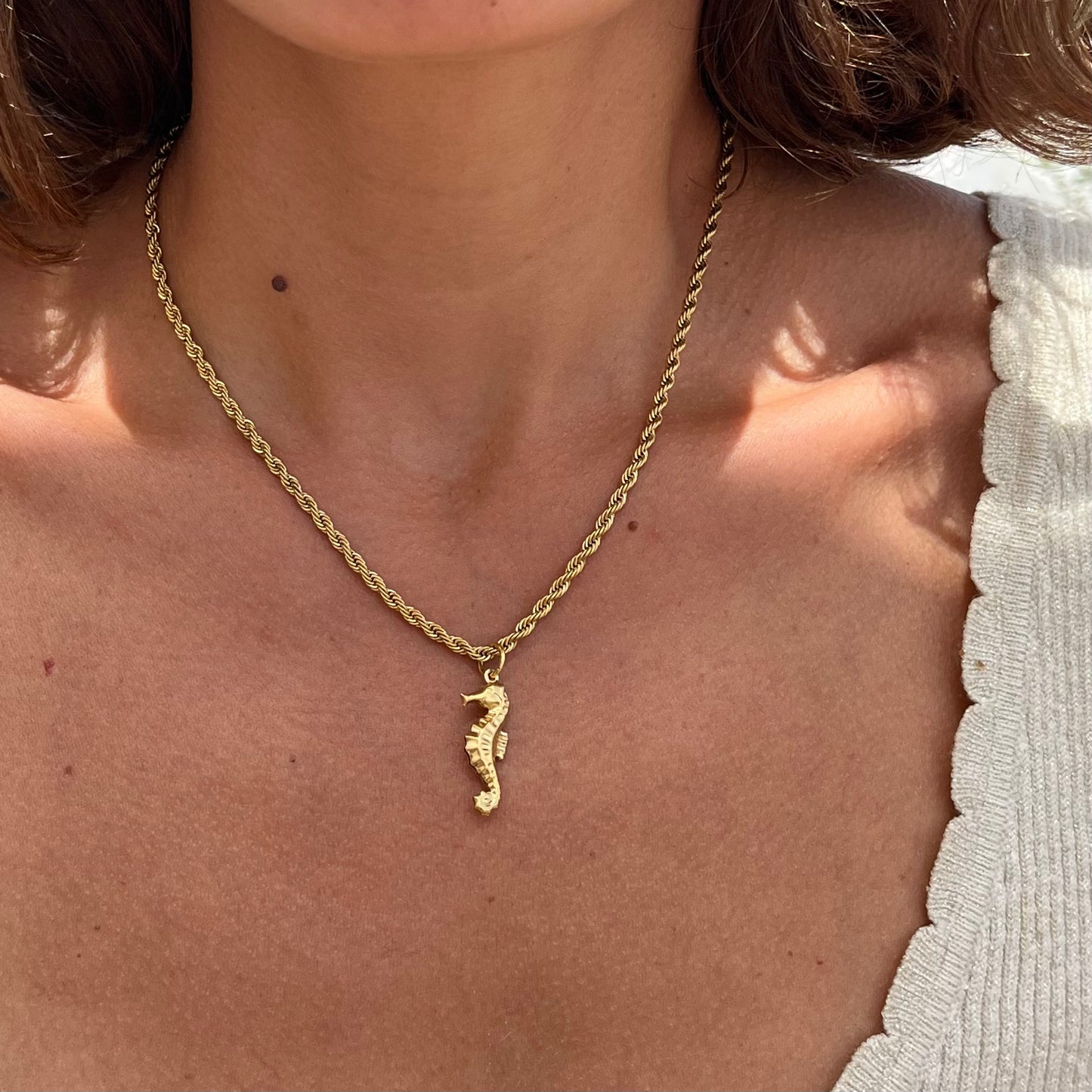 PENDENTIF HIPPOCAMPE - MEDIUM