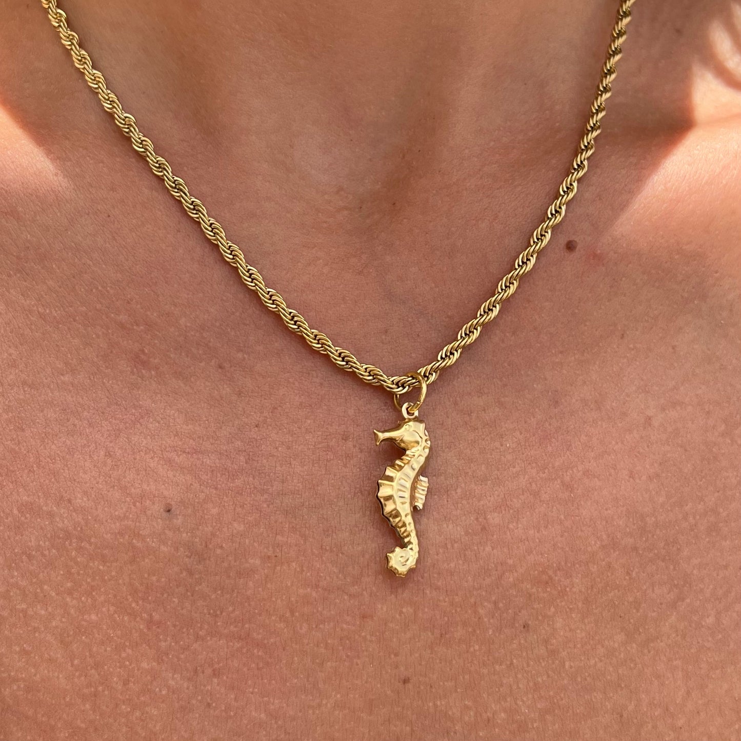 PENDENTIF HIPPOCAMPE - MEDIUM
