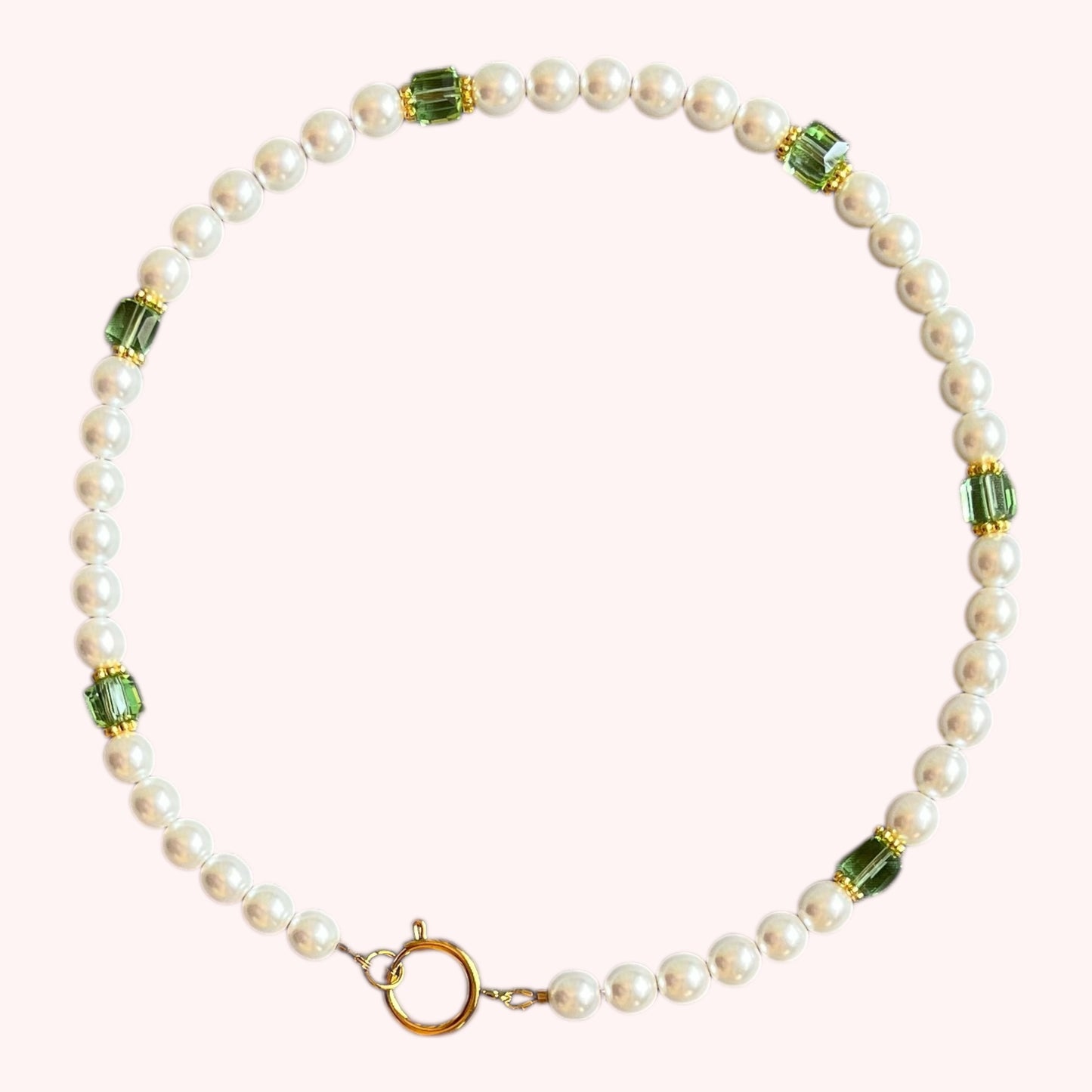COLLIER PERLES NACRÉES
