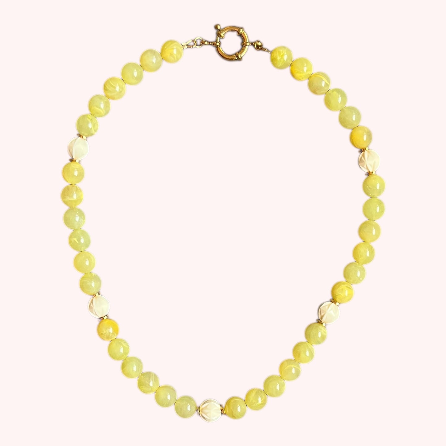 COLLIER SAILOR - JAUNE