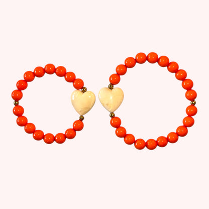 BRACELETS DUO CŒUR À CŒUR