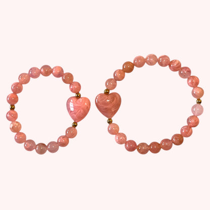 BRACELETS DUO CŒUR À CŒUR