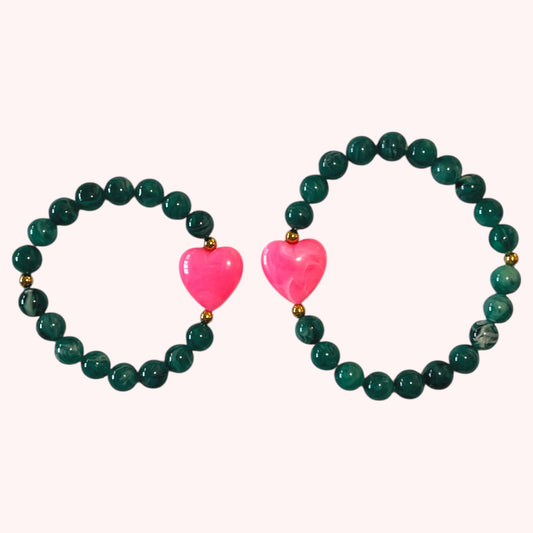 BRACELETS DUO CŒUR À CŒUR