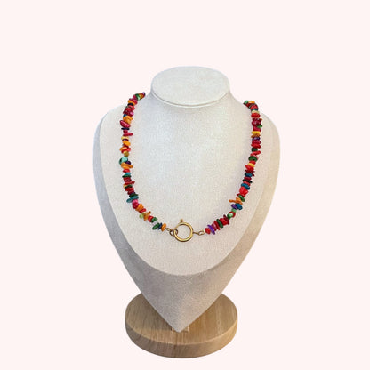 COLLIER CHIPS COQUILLAGE