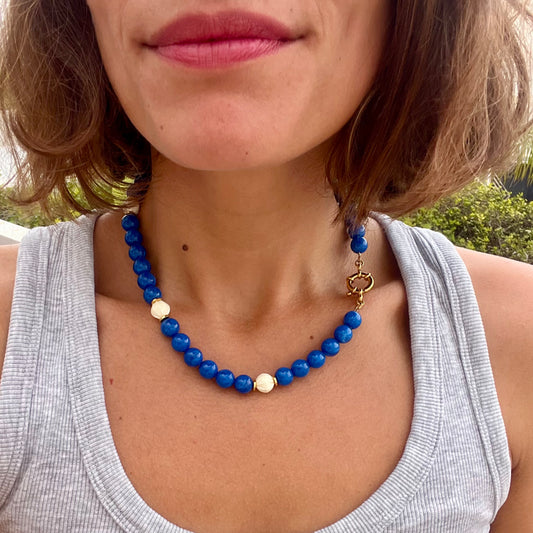 COLLIER SAILOR - BLEU