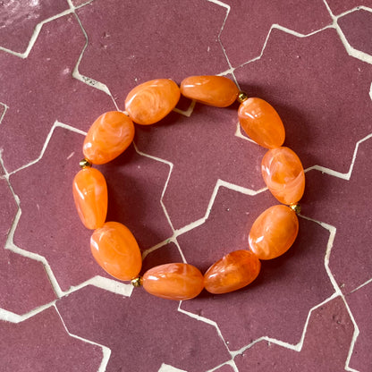 BRACELET BOUGAINVILLIER - ORANGE