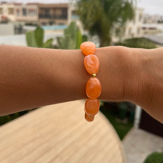 BRACELET BOUGAINVILLIER - ORANGE