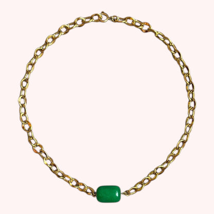 COLLIER GREEN LIGHT
