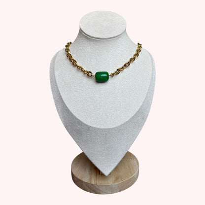 COLLIER GREEN LIGHT